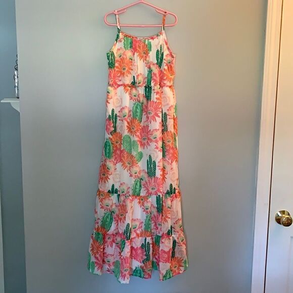 The Children’s Place Floral Ruffle Dress - Picture 1 of 6